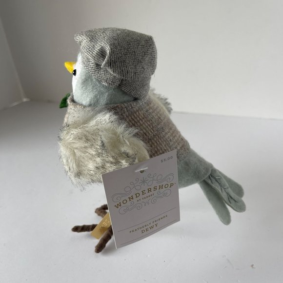 NEW Target‎ Wondershop 2021 Featherly Friends DEWY Christmas Bird Bowtie Grandpa - Picture 7 of 8